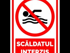 Indicator pentru scaldatul interzis